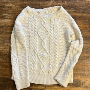 Gap cable knit sweater